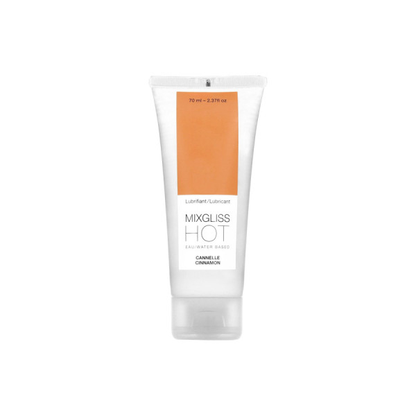 Lubrifiant Mixgliss eau Hot Canelle 70 ML 